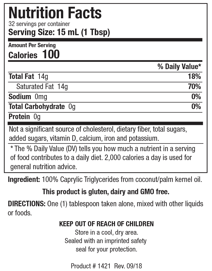 Biotics Research Bio-MCT – 473 ml – image 2