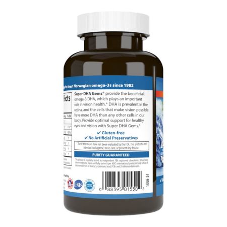 Carlson Labs Super DHA GEMS 500 mg 60 softgels plus 20 softgels gratis