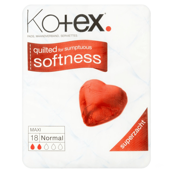 Kotex Maxi Towels Normal Pack of 18 - welzo