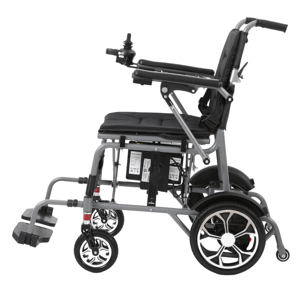 Przenośne składane krzesło z powietrza - Ultra Light 14 kg elektryczny wózek inwalidzki