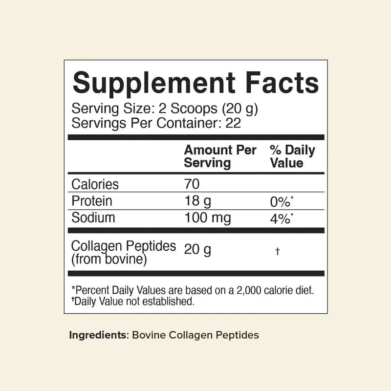Great Lakes Hydrolysate Collagen - 454g - Great Lakes Gelatin Co.