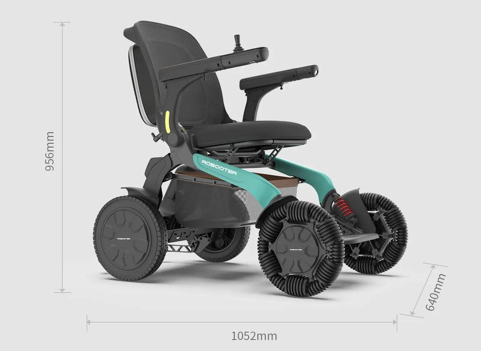 Robooter E60 Pro All-Terrain Solding PowerChair-Zakres 14-milowy