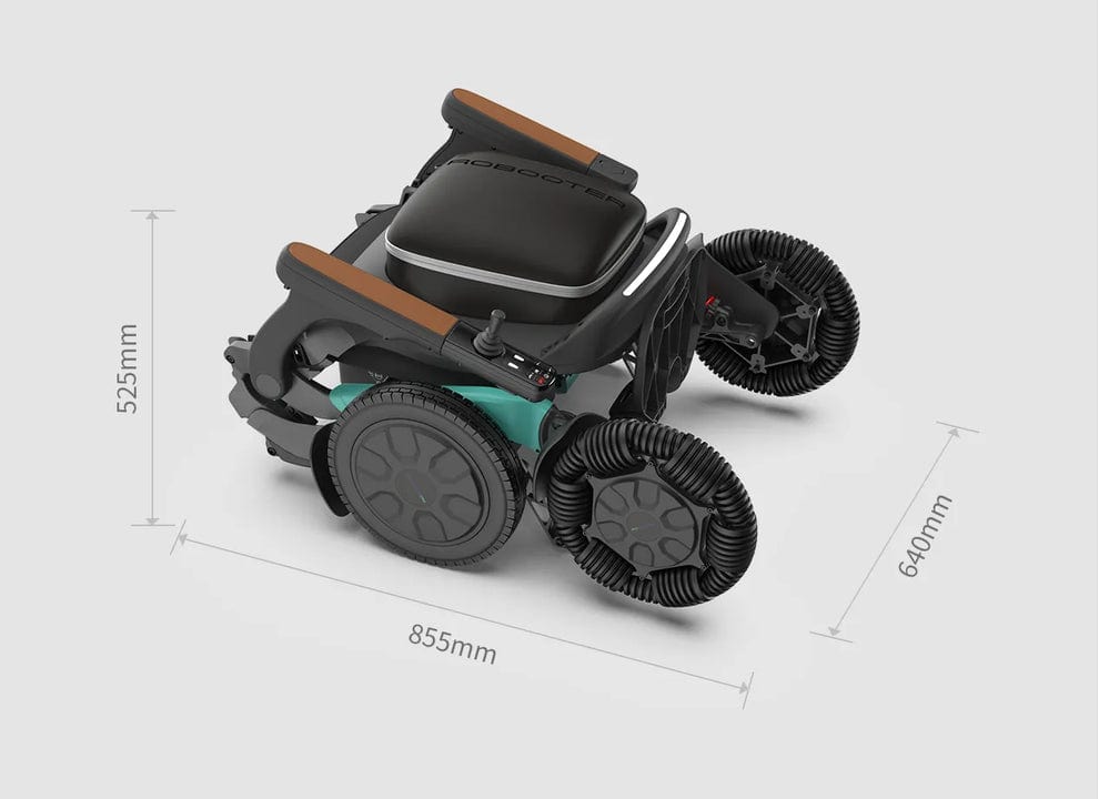 Robooter E60 Pro All-Terrain Solding PowerChair-Zakres 14-milowy