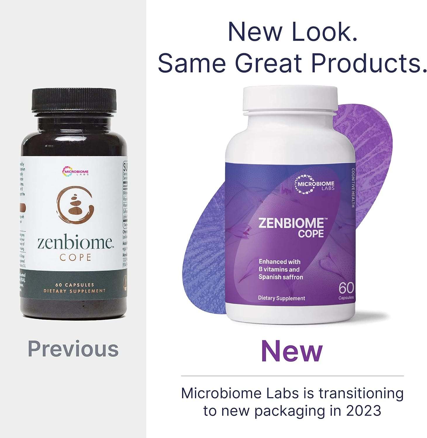 Zenbiome Cope (60 cápsulas) - Microbiome Labs