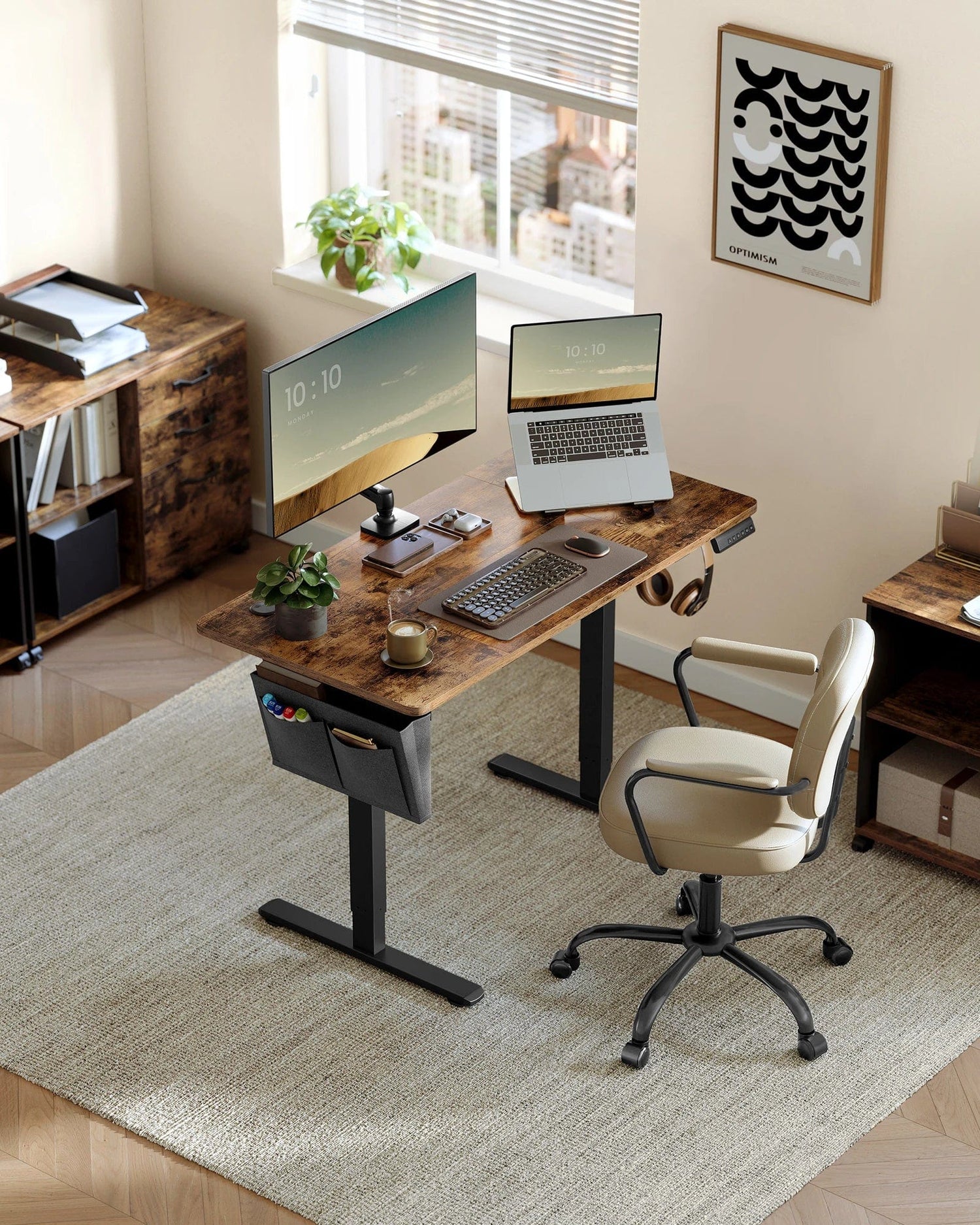 LifeFitness Electric Stand Desk