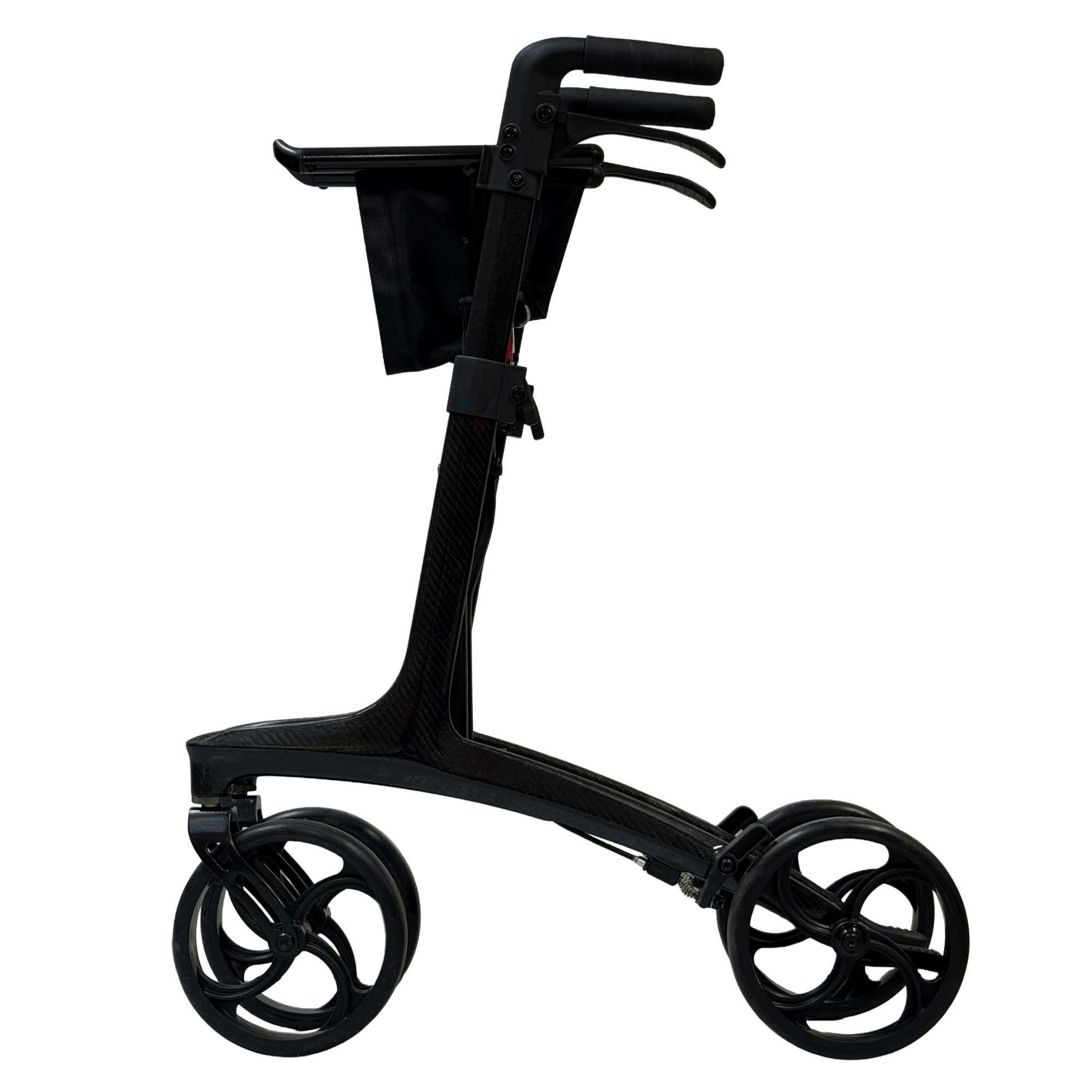 WeCan R-89 Folding Rollator Walker with Seat, Backrest and Storage Bag – image 2
