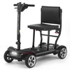Scooter mobilità pieghevole leggera a tempo libero Welzo - Scooter elettrico portatile a 4 ruote per la batteria al litio degli adulti, range di 20 km