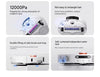 Robot autopulente nexa pro e MOP, doppi mop rotanti, asciugatura a caldo, sterilizzazione UV, mappatura LDS
