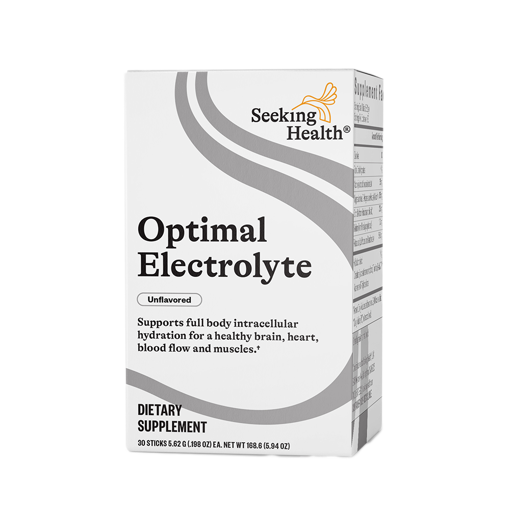 Optimal Electrolyte (Seltzer) - 30 Sticks - Seeking Health - welzo