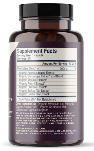 Assist immunitaire 24/7, 960 mg, 90 Caplets - Aloha Medicinals