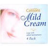 Cussons Mild Cream Soap Bar 85g Pack of 4 - welzo