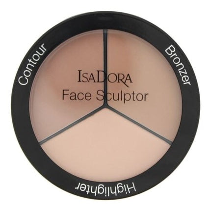 Isadora Face Contour Bronzer Highlighter Contour 03 Nude 18g