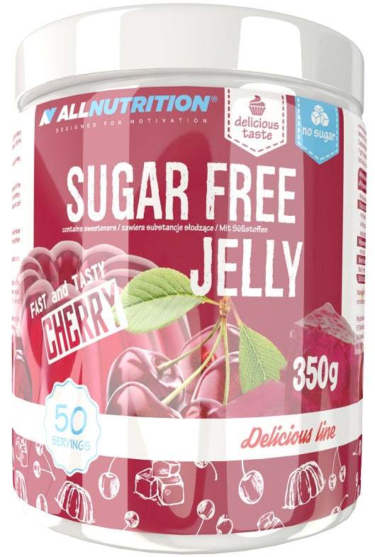 Allnutrition Sugar Free Jelly, Cherry - 350 grams