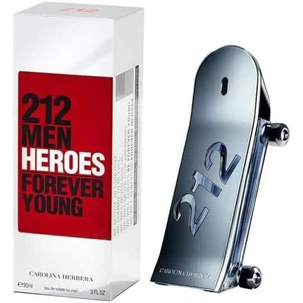 Carolina Herrera 212 Men Heroes Forever Young Eau De Toilette 90ml