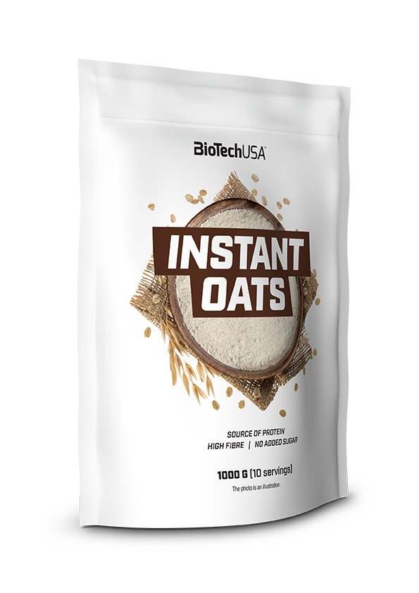 BioTechUSA Instant Oats, Cookies & Cream - 1000 grams