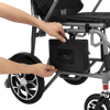 Przenośne składane krzesło z powietrza - Ultra Light 14 kg elektryczny wózek inwalidzki