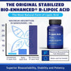 Acido r-lipoico bio-potenziato 115mg, 90 Caps-Geronova Research