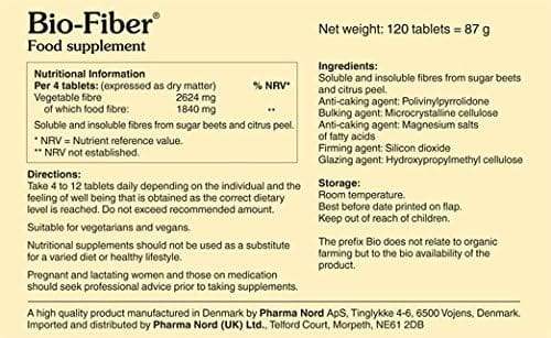 Bio -Fiber - 120 kapsułek - Pharma Nord