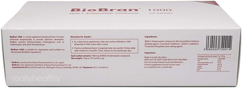 Biobran 1000 - 105 bolsas