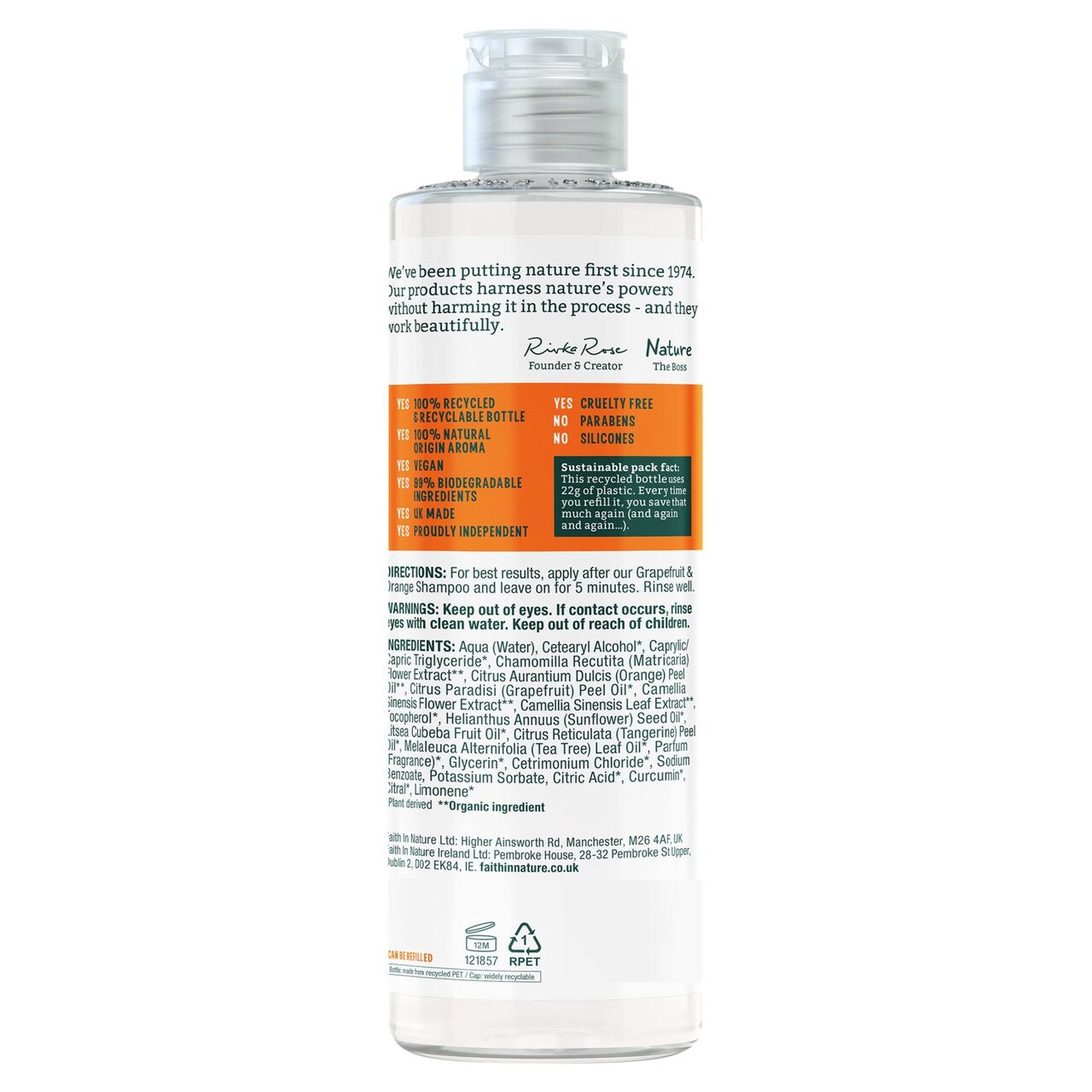Glaube in Natur Glaube in Natur Grapefruit & Orange Conditioner 400 ml