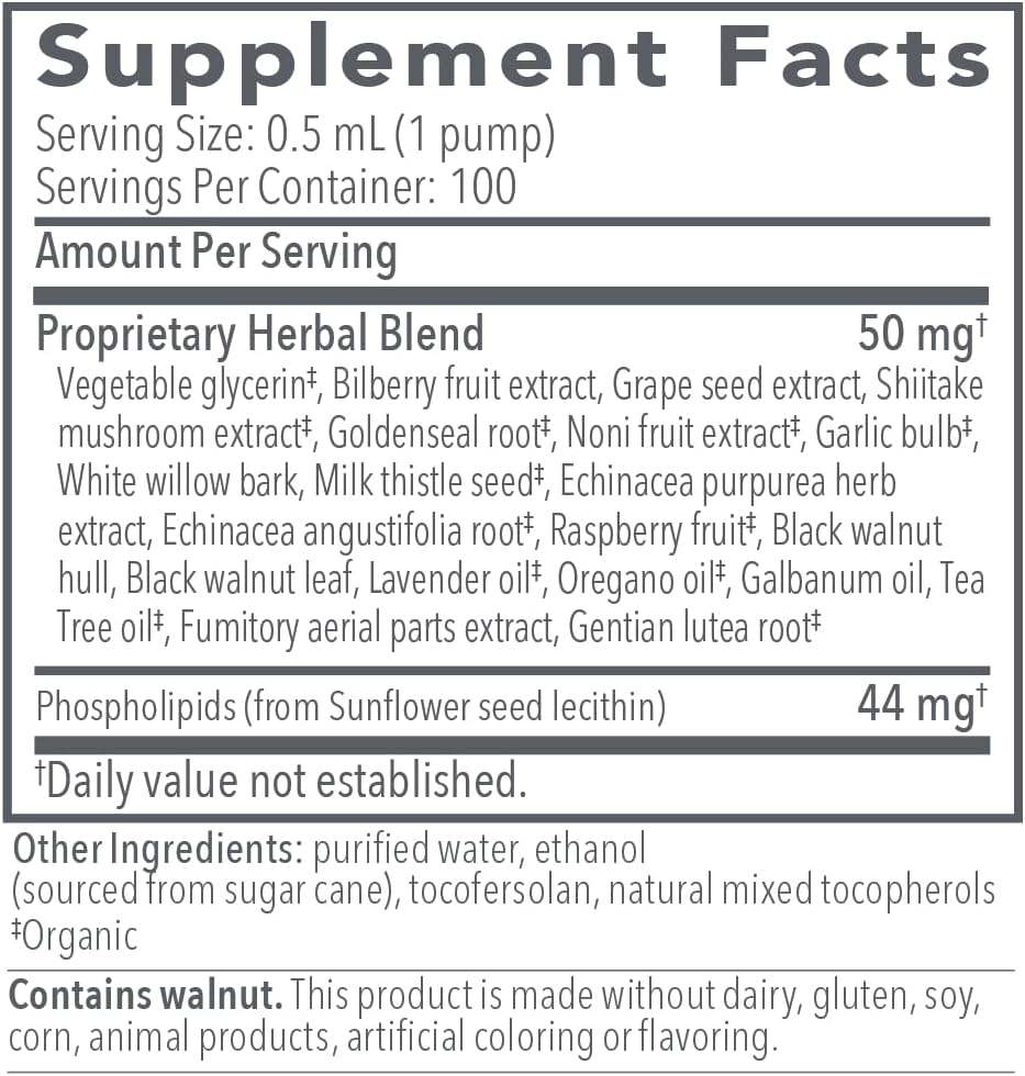 Biocidin®LSF - Broad-Spectrum Liposomal Formula - 50ml - Biocidin Botanicals