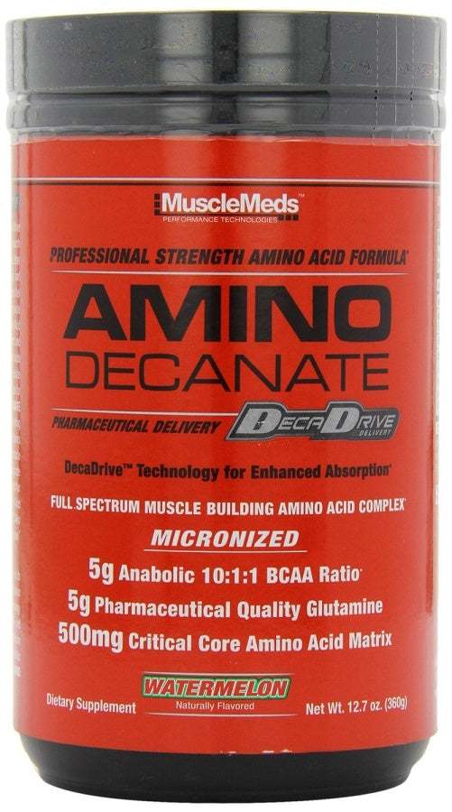 MuscleMeds Amino Decanate, Fruit Punch - 381 grams