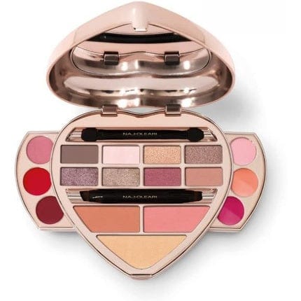 Naj Oleari Il Cuore Makeup Palette for Face, Eyes, and Lips - Welzo