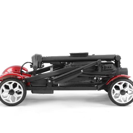 Welzo CareCruise Ελαφρύ αναδιπλούμενο σκούτερ κινητικότητας 4 τροχών