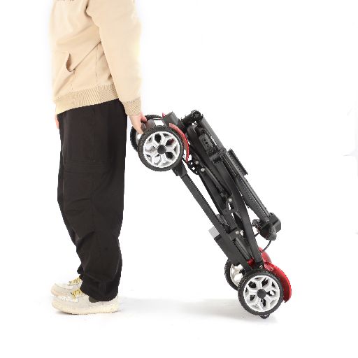 Welzo CareCruise Ελαφρύ αναδιπλούμενο σκούτερ κινητικότητας 4 τροχών