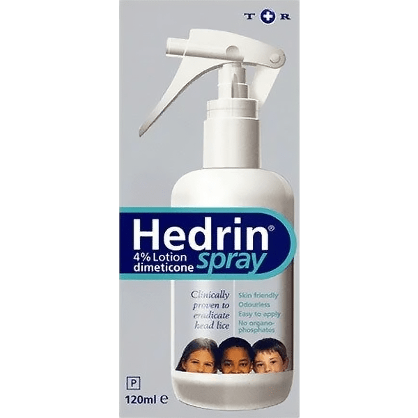 Hedrin Head Lice 4% Lotion Spray 120ml - welzo