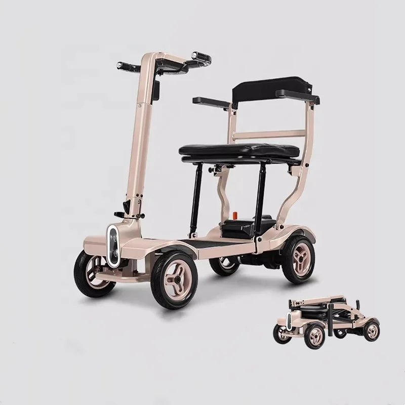 Welzo All-Terrain Portable Folding Ultra-Light 15KG Electric Mobility Scooter