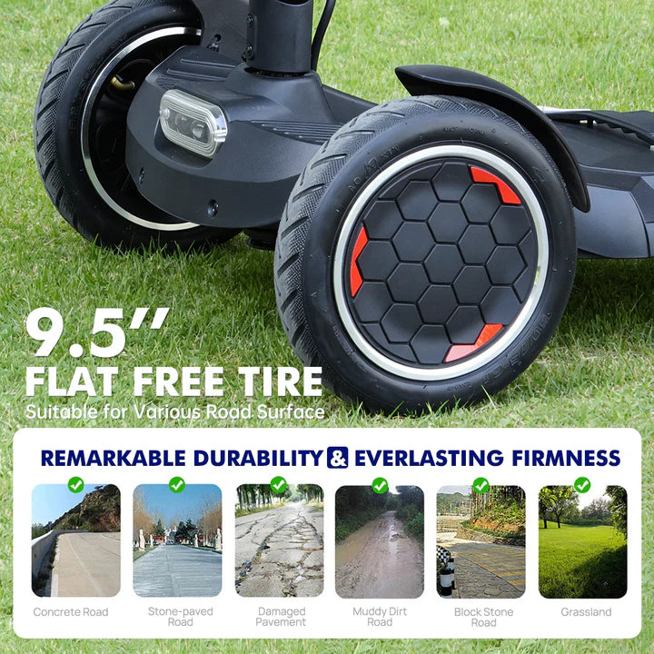 Scooter per mobilità pieghevole leggero Welzo Easyfold