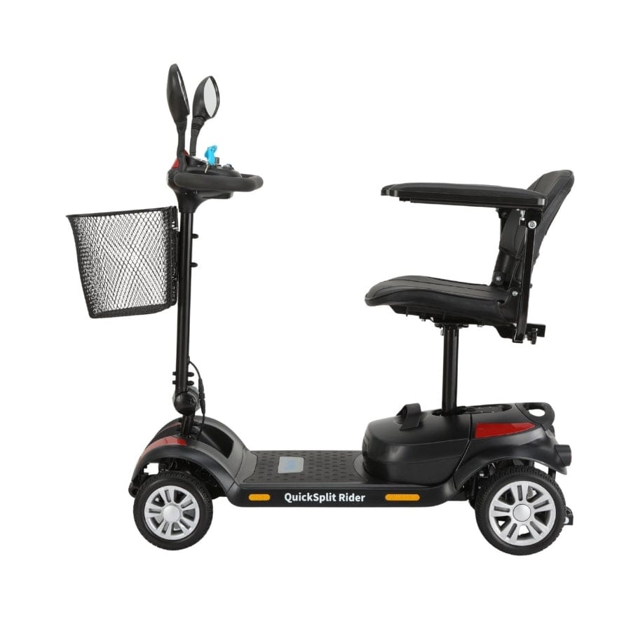 Welzo Venture – Scooter per disabili a 4 ruote pieghevole ultraleggero