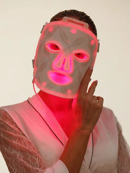 Skin LED Red Light Therapy Face Mask Anti-Ageing, Collagen Boosting Reduce Wrinkles