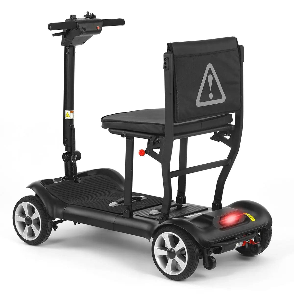Scooter mobilità pieghevole leggera a tempo libero Welzo - Scooter elettrico portatile a 4 ruote per la batteria al litio degli adulti, range di 20 km