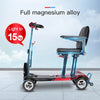 Welzo Feather Ultra-Light 15KG Long Range Folding Mobility Scooter
