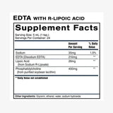 EDTA liposomiale con acido r -lipoico (4oz) - Quicksilver