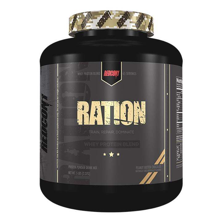 Redcon1 Ration - Whey Protein, Peanut Butter Chocolate - 2307 grams