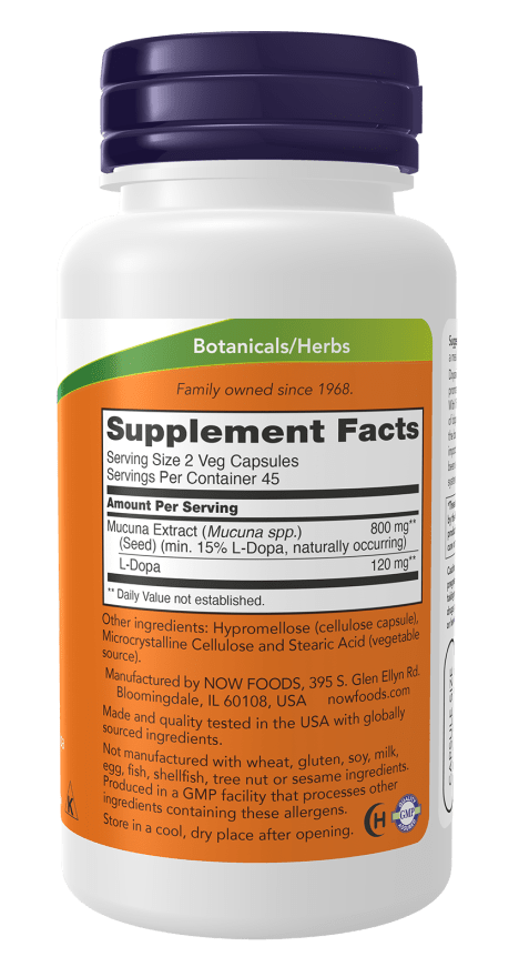 NOW Foods DOPA Mucuna
