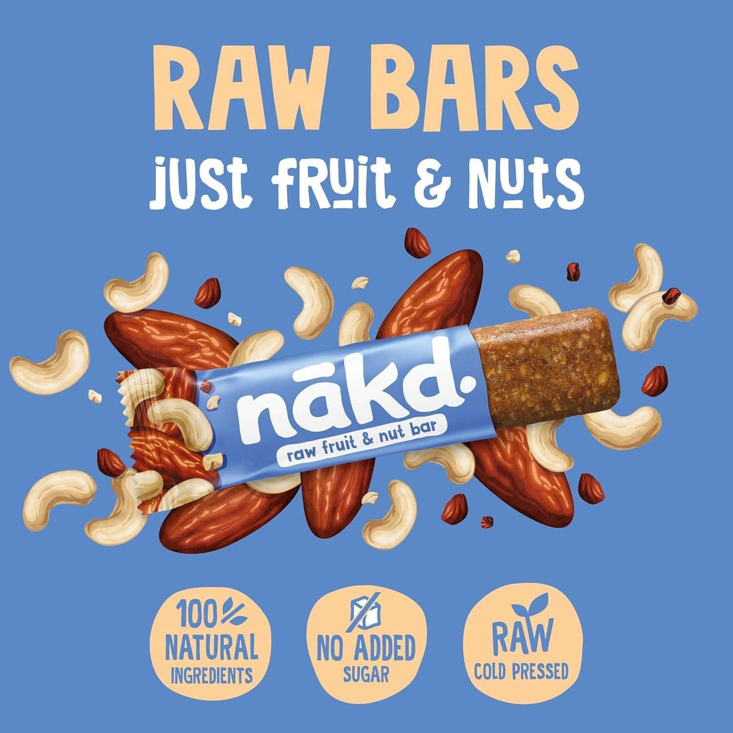 Cookie cashew 18 x 35g bar (περίπτωση 18) - nakd