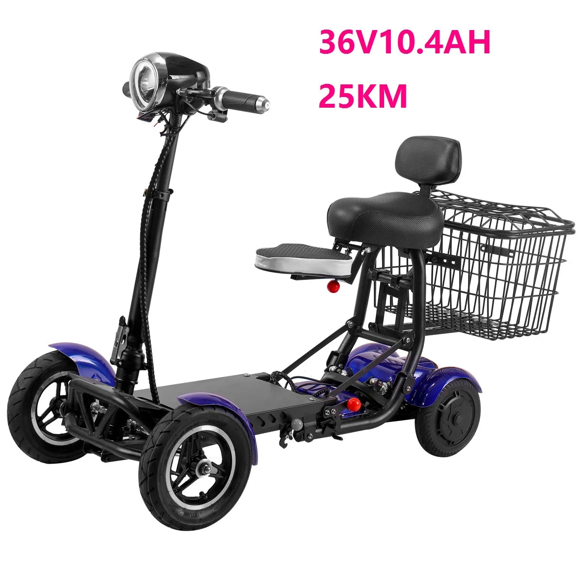 MyMobility Foldable Electric Mobility 4Wheel Scooter 40km