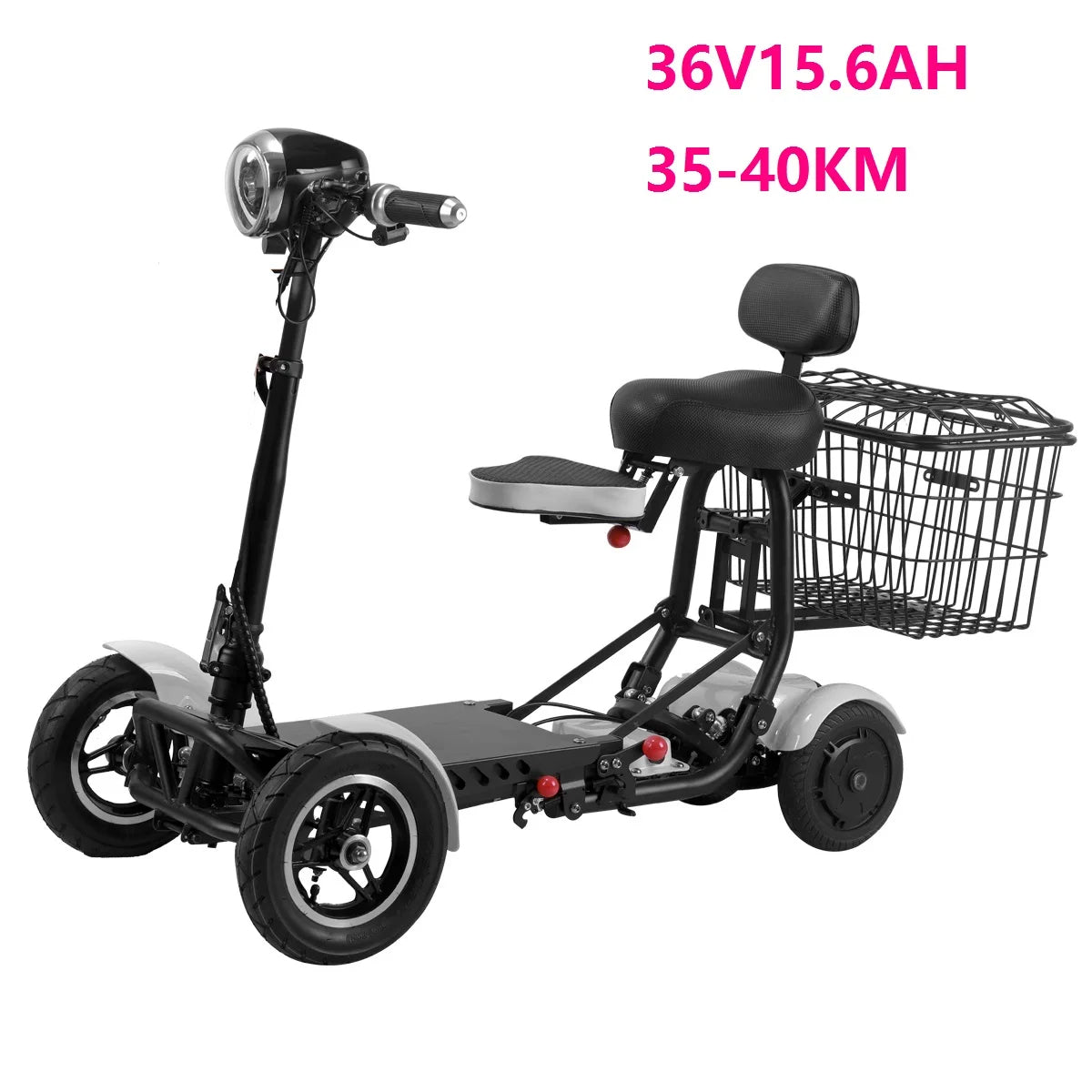 MyMobility Foldable Electric Mobility 4Wheel Scooter 40km