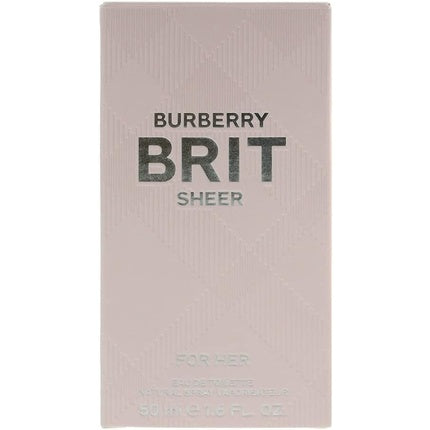 BURBERRY Brit Sheer for Her Eau de Toilette 50ml