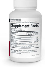 Kauwbare vitamine B6 met magnesium, 120 kauwtabletten - Kirkman Labs