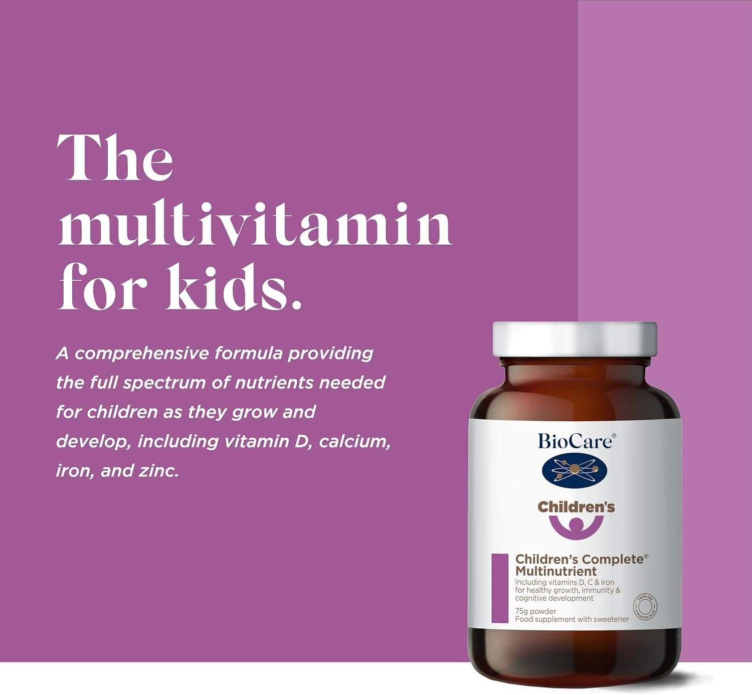 Multinutrient completo per bambini - 75G - BIOCARE