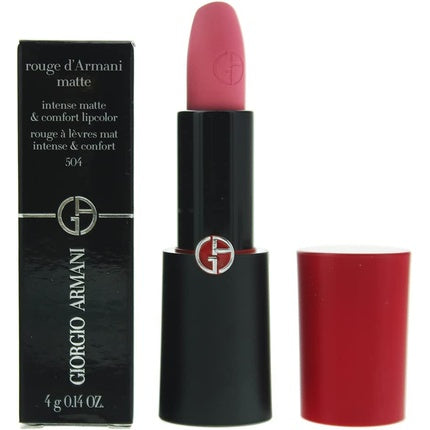 Giorgio Armani Rouge Matte No.504 Russian Rose Lipstick 4g