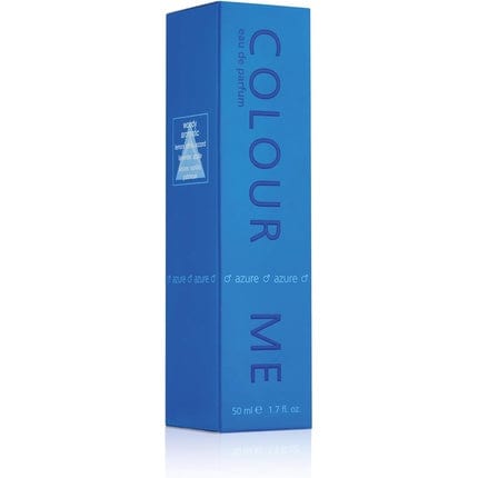 COLOUR ME Azure Perfume for Men 50ml Eau de Parfum Luxury Fragrance Mens Aftershave Long Lasting by Milton-Lloyd