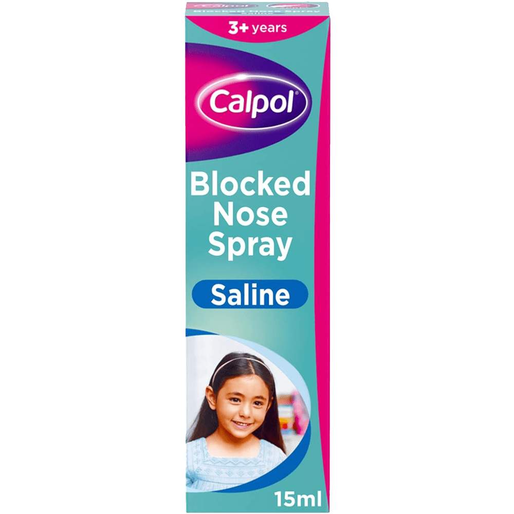 Calpol Saline Nasal Spray 3+ Years 15ml - welzo