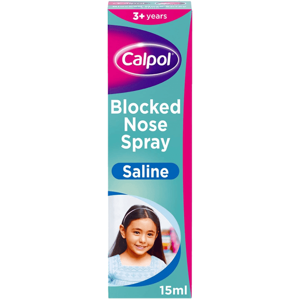 Calpol Saline Nasal Spray 3+ Years 15ml - welzo