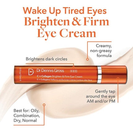 Dr. Dennis Gross C+Collagen Bright & Firm Eye Cream 15ml